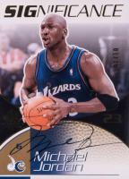 2003 SP Game Used SIGnificance #MJ Michael Jordan Gold Basketball Card