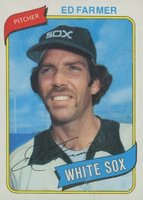 1980 Topps #702 Ed Farmer Baseball Card