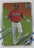 2021 Topps #187 Cristian Pache Super SP Baseball Card