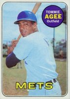 1969 Topps #364 Tommie Agee Baseball Card