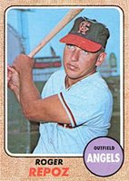 1968 Topps #587 Roger Repoz Baseball Card