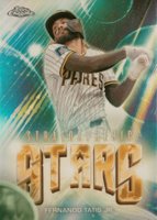 2024 Topps Chrome Update Stratospheric Stars #2 Fernando Tatis Jr. Baseball Card