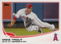 2013 Topps #536 Mike Trout Baseball Card