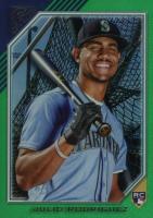 2022 Topps Gallery #35 Julio Rodriguez Green Baseball Card