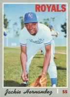 1970 Topps #686 Jackie Hernandez Baseball Card