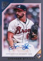 2022 Topps Gallery Gallery Autographs #RASS Spencer Strider Baseball Card