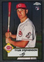 2021 Topps Chrome Platinum Anniversary #34 Tyler Stephenson Baseball Card