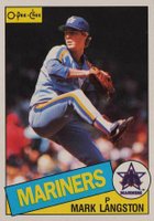 1985 O-Pee-Chee #259 Mark Langston Baseball Card