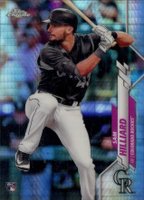 2020 Topps Chrome #67 Sam Hilliard Prism Refractor Baseball Card
