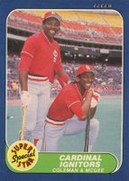 1986 Fleer #636 Cardinal Ignitors Baseball Card