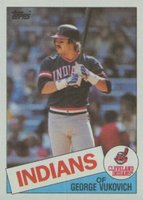 1985 Topps #212 George Vukovich Baseball Card
