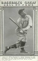 1948 Baseball's Great Hall of Fame Exhibits # Tris Speaker Baseball Card