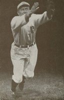 1912 La Azora Cigars # Ty Cobb Fielding Baseball Card