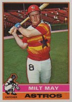 1976 Topps #532 Milt May Baseball Card