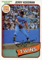1980 Burger King Pitch, Hit & Run #5 Jerry Koosman Baseball Card