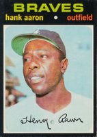 1971 Topps #400 Hank Aaron Baseball Card