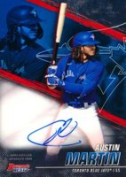 2021 Bowman's Best of 2021 Autographs #B21AM Austin Martin Baseball Card