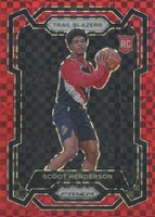 2023 Panini Prizm #141 Scoot Henderson Red Power Basketball Card