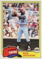 1981 Topps #631 Ron Jackson Baseball Card
