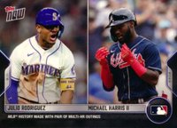 2022 Topps Now #887 Julio Rodriguez/Michael Harris II Baseball Card