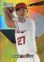 2016 Bowman's Best 1996 Bowman's Best #MT Mike Trout Orange Refractor Baseball Card