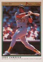 1991 O-Pee-Chee Premier #18 Jose Canseco Baseball Card
