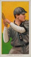 1909 White Borders Polar Bear #77 Frank Chance Batting Baseball Card