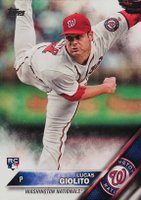 2016 Topps Update #US229 Lucas Giolito Pitching Baseball Card