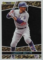 2021 Topps Update Black Gold #BG7 Mookie Betts Baseball Card