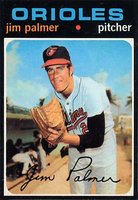 1971 Topps #570 Jim Palmer Baseball Card