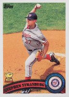2011 Topps #183 Stephen Strasburg Baseball Card