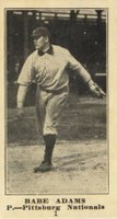 1916 Herpolsheimer Co. #1 Babe Adams Baseball Card
