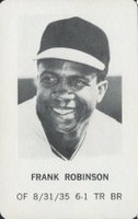 1970 Milton Bradley # Frank Robinson Baseball Card