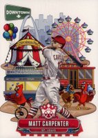 2019 Panini Diamond Kings Downtown #D6 Matt Carpenter Baseball Card