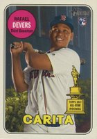 2018 Topps Heritage  #189 Rafael Devers Nickname Baseball Card