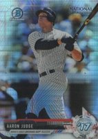 2017 Bowman Chrome National Convention #BNRAJ Aaron Judge Baseball Card