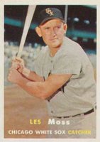1957 Topps #213 Les Moss Baseball Card