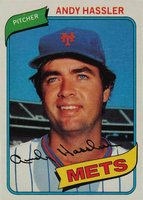 1980 Topps #353 Andy Hassler Baseball Card