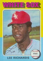 1975 Topps #653 Lee Richards Baseball Card