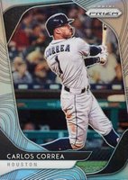 2020 Panini Prizm #237 Carlos Correa Silver Prizm Baseball Card