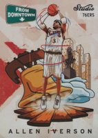 2016 Panini Studio from Downtown #FD20 Allen Iverson Basketball Card