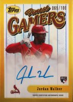 2023 Topps Finest Flashbacks #84 Jordan Walker Autograph Baseball Card
