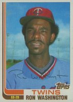 1982 Topps Traded #124T Ron Washington Baseball Card
