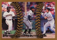 1999 Topps #455 Bonds/Ramirez/Walker Baseball Card