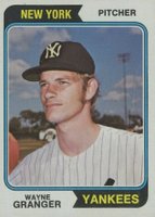 1974 Topps #644 Wayne Granger Baseball Card