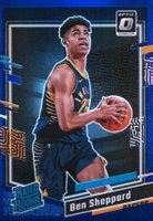 2023 Panini Donruss Optic #221 Ben Sheppard Purple Basketball Card
