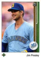 1989 Upper Deck #642 Jim Presley Baseball Card