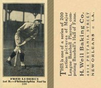1916 Weil Baking Co. #106 Fred Luderus Baseball Card