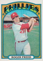 1972 Topps #69 Roger Freed Baseball Card