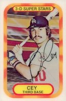 1977 Kellogg's #18 Ron Cey 48 Homers in first sentence Baseball Card
